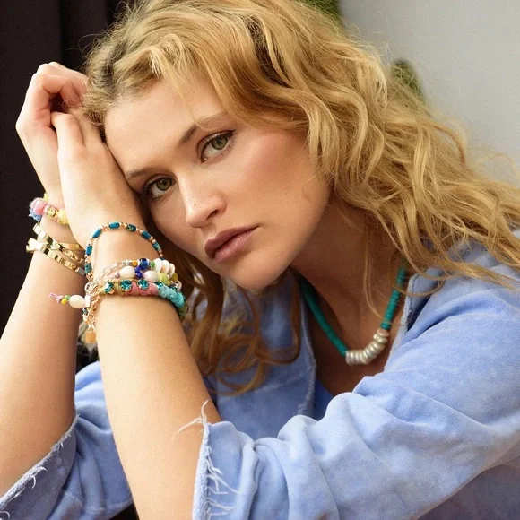 DANNIJO Hendrix Bead and Pearl Bracelet NWT - Picture 6 of 17